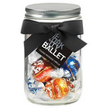 12 Oz. Glass Mason Jar w/ Lindt Truffles